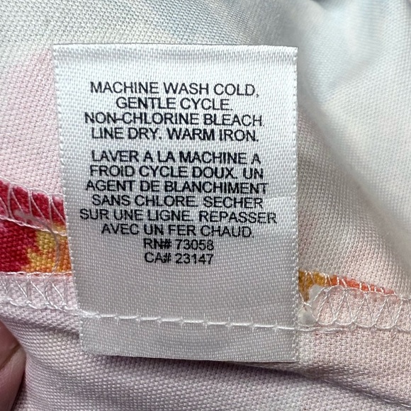 Talbots Patchwork Print Pencil Skirt Beach Tropical Resort Hawaii Size 6 - Picture 7 of 9